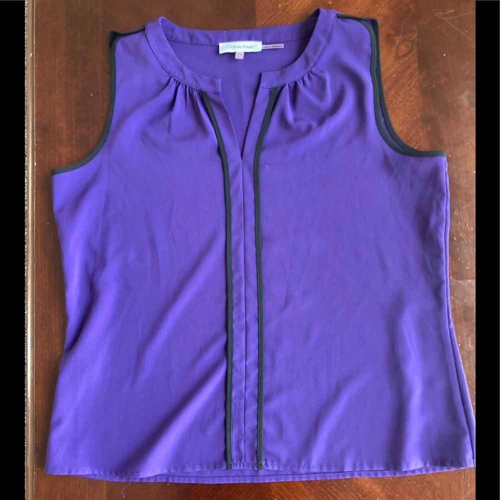 Calvin Klein sleeveless top - petite medium